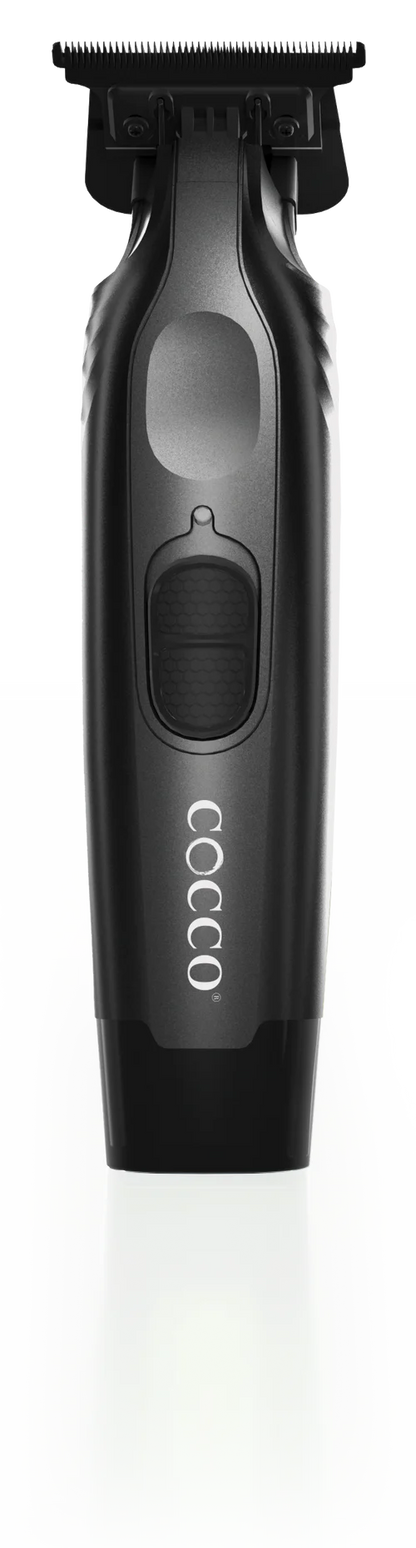 Cocco Veloce Pro Cordless Trimmer w/ Digital Gap Ambassador DLC Blade + Black Charging Stand