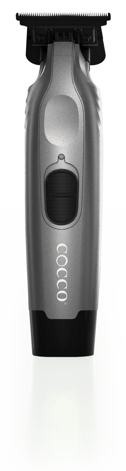 Cocco Veloce Pro Cordless Trimmer w/ Digital Gap Ambassador DLC Blade + Black Charging Stand
