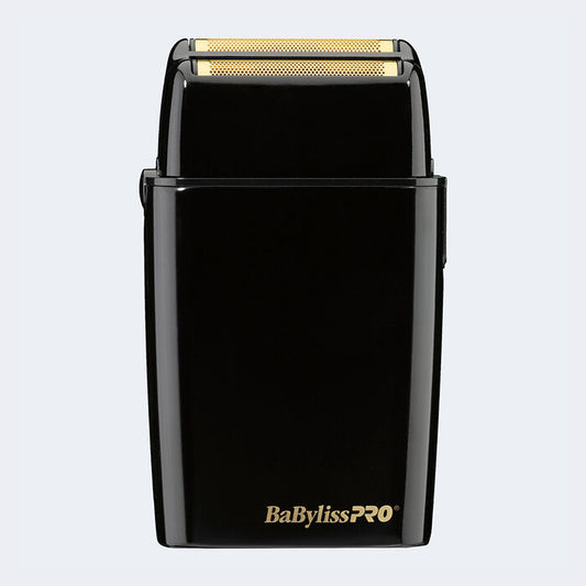 BaBylissPRO FOILFX02™ Cord/Cordless Metal Double-Foil Shaver (Black)
