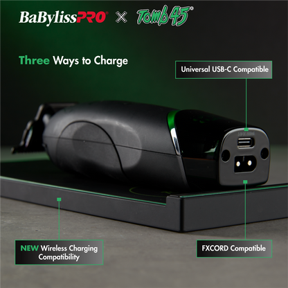 BaBylissPRO x Tomb45® Wireless-Charging Trimmer