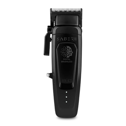 StyleCraft Saber 2.0 Cordless Modular Clipper w/ High-Torque Digital Brushless Motor - Black
